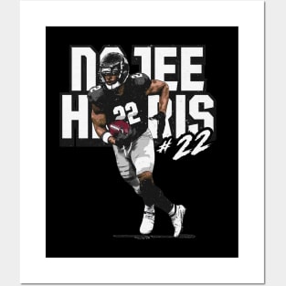 Najee Harris Pittsburgh Name Number Posters and Art